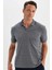 New Regular Fit Kısa Kollu Basic Düz Polo Tişört C6004AX24SM 1