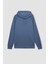 Mavi DeFactoFit Standart Fit Kapüşonlu Cepli Sporcu Sweatshirt C9171AX24AU 5