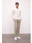 Standart Fit Normal Kesim Bisiklet Yaka Dokulu Triko Kazak C8814AX24WN 2