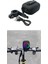 Bisiklet Motosiklet E-Scooter Uyumlu Gidona Bağlantılı Bluetooth Hoparlör 5W Rgb Işıklı Ses Bombası 5