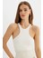 Slim Fit Dar Kesim Halter Yaka Basic Düz Atlet C9248AX24SM 1