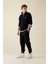 Regular Fit Jogger Eşofman Altı Kargo Cepli Basic Düz Beli Bağcıklı Lastikli Paça Y5533AZ24AU 2
