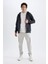 Regular Fit Jogger Eşofman Altı Kargo Cepli Basic Düz Beli Bağcıklı Lastikli Paça Y5533AZ24AU 5