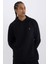 Fit Standart Fit Kapüşonlu Kapitoneli Sweatshirt D0752AX24AU 1
