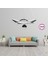 3 Renk Yanabilen Şeker Camlı Modern Ledli Avize 2