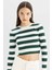 Coool Slim Fit Dar Kesim Çizgili Bisiklet Yaka Triko Kazak X6888AZ24WN 1
