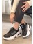 Kadın Taban File Detaylı Sneaker 040 1