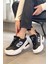 Kadın Taban File Detaylı Sneaker 040 1