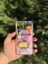 Kabartmalı Yüzen Simli Apple iPhone Kılıf - Cute Series 1
