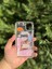Kabartmalı Yüzen Simli Apple iPhone Kılıf - Cute Series 2