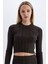 Slim Fit Dar Kesim Bisiklet Yaka Triko Kazak A2057AX24AU 1