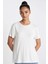 Fit Standart Fit Bisiklet Yaka Sporcu Basic Düz Kısa Kollu Tişört D1904AX24HS 1
