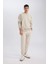 Oversize Geniş Kalıp Bisiklet Yaka Kalın Basic Düz Sweatshirt T5139AZ24AU 2