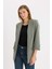 Regular Fit Ceket Yaka Basic Düz Blazer Ceket C3215AX24AU 4