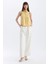 Regular Fit Gömlek Yaka Keten Karışımlı Kolsuz Bluz D2952AX24SM 2