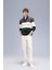 Relax Fit Dik Yaka Fermuarlı Baskılı Kalın Sweatshirt D2562AX24AU 2