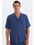 Relax Fit Yazlık Polo Yaka Basic Düz Kısa Kollu Gömlek C8157AX24SM 1