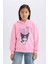 Kız Çocuk Hatsune Miku Oversize Geniş Kalıp Kapüşonlu Sweatshirt D2828A824WN 3