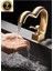Banyo Lavabo Bataryası Mat Gold Renk Şelale Kalp Yeni Tasarım 7 Yıl Güvenceli İthal 1