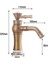 Banyo Lavabo Bataryası Siyah Renk Taşlı Model Yeni Tasarım 7 Yıl Güvenceli İthal 5
