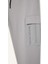 Fit Sporcu Jogger Eşofman Altı Standart Fit Üç Cepli Beli Bağcıklı Lastikli Paça D3741AX24WN 3