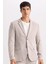 Modern Fit Astarlı Düğmeli Blazer Ceket C5990AX24AU 1