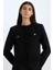Crop Bisiklet Yaka Tweed Blazer Ceket D5040AX24AU 1