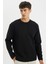 %100 Pamuk Regular Fit Bisiklet Yaka Waffle Basic Düz Uzun Kollu Tişört D2801AX24AU 1