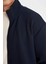 Comfort Regular Fit Rahat Kesim Dik Yaka Cepli Basic Düz Fermuarlı Sweatshirt D4971AX24AU 5