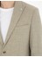 Erkek Açık Yeşil Slim Fit Keten Karışımlı Ceket 50284967-VR092 6