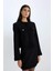 Crop Bisiklet Yaka Tweed Blazer Ceket D5040AX24AU 5