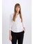 Regular Fit Bengalin Dokuma Uzun Kollu Basic Düz Beyaz Gömlek I5278AZ24AU 3