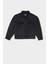 %100 Pamuk Oversize Geniş Kalıp Polo Yaka Düğmeli Cepli Yıkamalı Jean Ceket D5035AX24AU 5