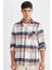 Regular Fit Kareli Oduncu Flanel Uzun Kollu Gömlek D4180AX24WN 1