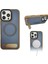 Apple iPhone 16 Pro Kickstand Magsafe Kılıf Kahverengi 2