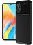 Oppo A60 Uyumlu Kılıf Kameran Korumalı Çizgili Karbon Desenli Yumuşak Silikon Kapak 2