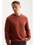 3 İplik Pamuklu Şardonlu İçi Polarlı Regular Fit Bisiklet Yaka Kalın Sweatshirt D7876AXNS 1