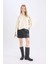 Coool Oversize Geniş Kalıp Bisiklet Yaka Triko Kazak D8233AX24WN 2
