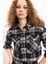 Coool Oversize Geniş Kalıp Crop Cepli Kalın Flanel Uzun Kollu Ceket Gömlek D7914AX24AU 1