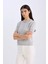 Regular Fit Taşlı Bisiklet Yaka Basic Düz Triko Kazak D8520AX24WN 4