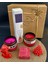 Red Passion: Özel Tasarım Dekoratif Hediye Seti: %doğal Vegan Soya Wax Mumu Bambu Çubuk Oda Kokusu ve Doğal Sabun Seti. 4