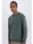 DeFacto Fit Standart Fit Bisiklet Yaka Basic Düz Sporcu Sweatshirt E0073AX24WN 1