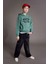 Erkek Çocuk NBA Boston Celtics Kapüşonlu İçi Yumuşak Tüylü Sırt Baskılı Sweatshirt D8020A824WN 2