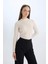 Regular Fit Basic Düz Fitilli Kaşkorse Uzun Kollu Tişört E0296AX24WN 5