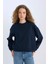 Regular Fit Bisiklet Yaka Kalın Basic Düz Sweatshirt D6645AX24WN 3