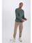 DeFacto Fit Standart Fit Bisiklet Yaka Basic Düz Sporcu Sweatshirt E0073AX24WN 2