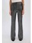 Siyah Şık Payetli Pantolon Flare Fit Yüksek Bel Standart Boy E1773AX24CW 5