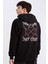 Vikings Valhalla Regular Fit Kapüşonlu Sırt Baskılı Sweatshirt E3211AX24WN 1