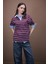 Coool Loose Fit Çizgili Polo Yaka Uzun Kollu Tişört E4917AX25SP 3