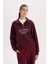 Regular Fit Yarım Fermuarlı Baskılı Sweatshirt E1849AX24WN 3